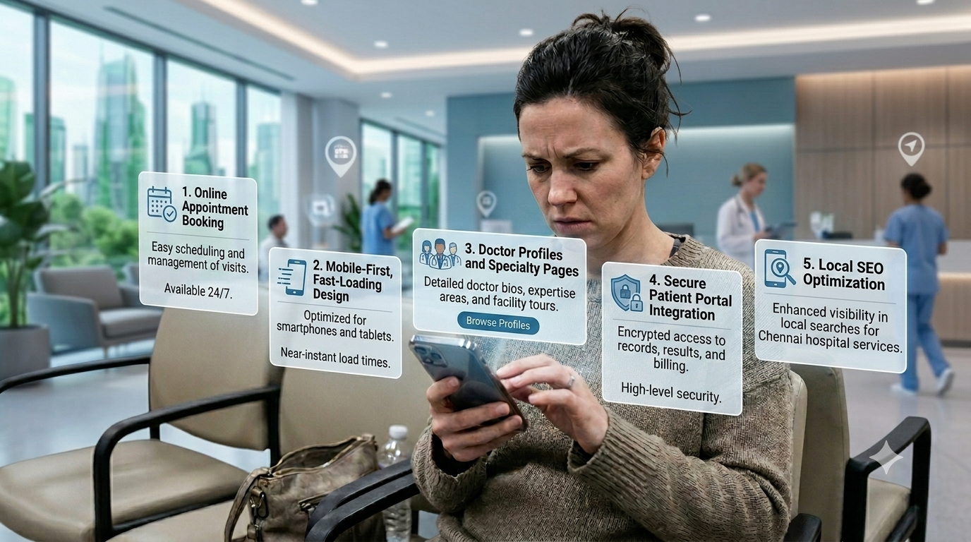 5 Features Every Hospital Website Must Have in 2026