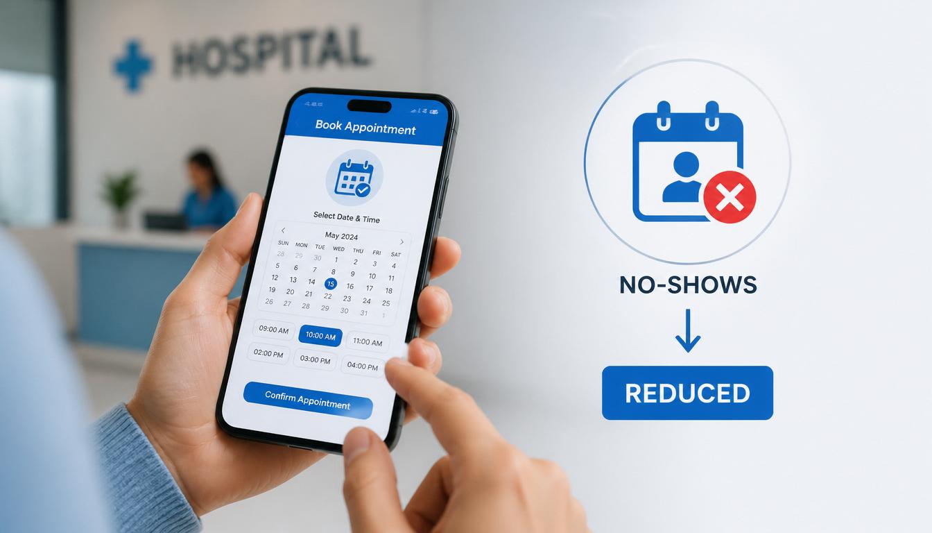 How Online Appointment Booking Reduces Hospital No-Shows