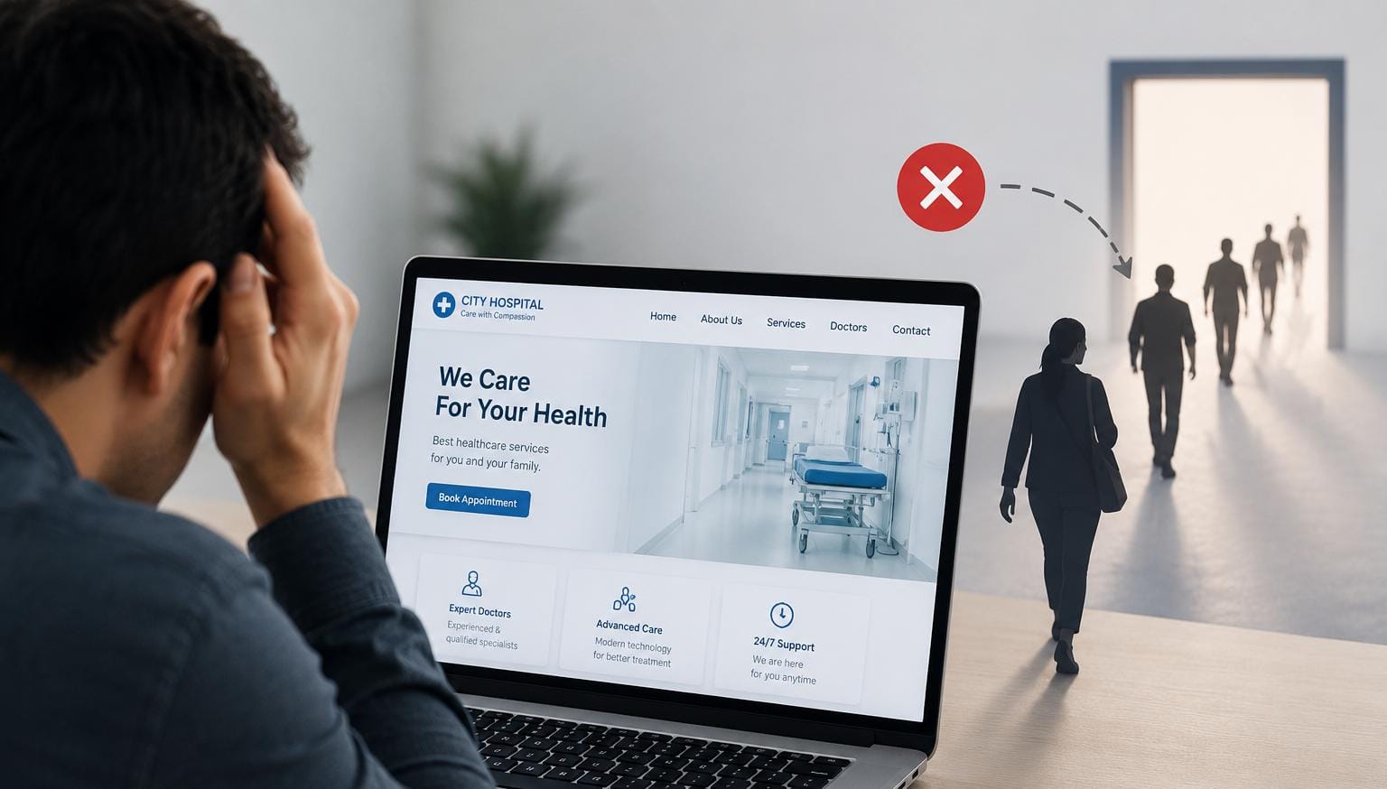 Why Your Hospital Website Is Losing Patients (And How to Fix It)